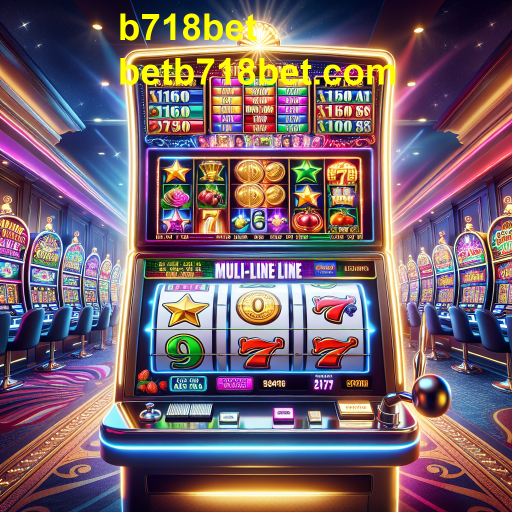 Descubra a Emoção das Máquinas de Múltiplas Linhas no b718bet